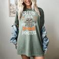 Creepin It Real With My 3rd Grade Monsters Halloween Teacher Women's Comfort Colors T-Shirt Berry Creepin It Real With My 3rd Grade Monsters Halloween Teacher Women's Comfort Colors T-Shirt Berry