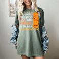 Cute Teacher Halloween For Women Men Teacher Pumpkin Women's Comfort Colors T-Shirt Berry Cute Teacher Halloween For Women Men Teacher Pumpkin Women's Comfort Colors T-Shirt Berry