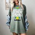 Duble2t I Just Like To Teach Teachings My Favorite Elf Teacher -Adults & -Kids Red Short Sleeve Women's Comfort Colors T-Shirt Berry