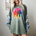 Earth Without Art Is Just Eh Painting Artist Pun Art Teacher Women's Comfort Colors T-Shirt Berry Earth Without Art Is Just Eh Painting Artist Pun Art Teacher Women's Comfort Colors T-Shirt Berry