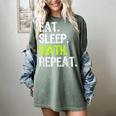 Eat Sleep Math Repeat Teacher Lover Women's Comfort Colors T-Shirt Berry Eat Sleep Math Repeat Teacher Lover Women's Comfort Colors T-Shirt Berry