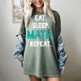 Eat Sleep Math Repeat Math Teacher Men Women Girls Kids Women's Comfort Colors T-Shirt Berry