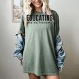 Educating Is Activism Feminist Social Justice Teacher For Men Women Women's Comfort Colors T-Shirt Berry Educating Is Activism Feminist Social Justice Teacher For Men Women Women's Comfort Colors T-Shirt Berry