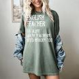 English Teacher Because Math Teachers Need Heroes Too Women's Comfort Colors T-Shirt Berry
