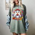 Espooky Vibes Maestra Halloween Spanish Mexican Teacher Women's Comfort Colors T-Shirt Berry