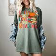 Fall In Love With Reading Autumn Thanksgiving Shirt Teacher Women's Comfort Colors T-Shirt Berry Fall In Love With Reading Autumn Thanksgiving Shirt Teacher Women's Comfort Colors T-Shirt Berry