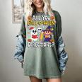 Are You Fall O Ween Directions Halloween Teacher Ghost Women's Comfort Colors T-Shirt Berry Are You Fall O Ween Directions Halloween Teacher Ghost Women's Comfort Colors T-Shirt Berry