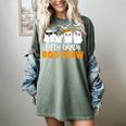 Fifth Grade Boo Crew Halloween Teacher Costume Women's Comfort Colors T-Shirt Berry Fifth Grade Boo Crew Halloween Teacher Costume Women's Comfort Colors T-Shirt Berry