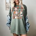 Ghost Christmas Reading Book Lover Library Christmas Teacher Women's Comfort Colors T-Shirt Berry Ghost Christmas Reading Book Lover Library Christmas Teacher Women's Comfort Colors T-Shirt Berry