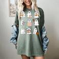 Ghost Speech Therapy Teacher Spooky Season Halloween Women's Comfort Colors T-Shirt Berry Ghost Speech Therapy Teacher Spooky Season Halloween Women's Comfort Colors T-Shirt Berry