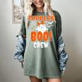 Girl Toddler Boo Crew Daycare Teacher Halloween Party Women's Comfort Colors T-Shirt Berry