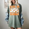Groovy Teacher Halloween Trick Or Teach Ghost Men Women Kids Women's Comfort Colors T-Shirt Berry Groovy Teacher Halloween Trick Or Teach Ghost Men Women Kids Women's Comfort Colors T-Shirt Berry