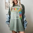 Growth Mindset Teacher Power Of Yet Inspirational Women's Comfort Colors T-Shirt Berry