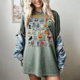 Halloween Alphabet ABCs Learning Kindergarten Teacher Women's Comfort Colors T-Shirt Berry