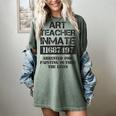 Halloween Art Teacher Prisoner Costume Women's Comfort Colors T-Shirt Berry Halloween Art Teacher Prisoner Costume Women's Comfort Colors T-Shirt Berry