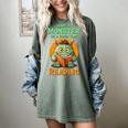 Halloween Teacher Librarian Monster Reading Books Men Women Kids Women's Comfort Colors T-Shirt Berry