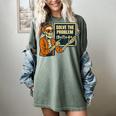 Halloween Teacher Six Seven Meme 6 7 Skeleton Spooky Costume Women's Comfort Colors T-Shirt Berry