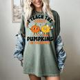Halloween Teacher I Teach The Cutest Pumpkins In The Patch Women's Comfort Colors T-Shirt Berry Halloween Teacher I Teach The Cutest Pumpkins In The Patch Women's Comfort Colors T-Shirt Berry