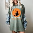 Halloween Teacher Witch Lets Eat Kids Punctuation Women's Comfort Colors T-Shirt Berry