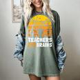Halloween Teachers Science Math Teachers Love Brains Women's Comfort Colors T-Shirt Berry Halloween Teachers Science Math Teachers Love Brains Women's Comfort Colors T-Shirt Berry