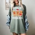 Hanging With My Cookies Gingerbread Christmas Teacher Xmas Women's Comfort Colors T-Shirt Berry Hanging With My Cookies Gingerbread Christmas Teacher Xmas Women's Comfort Colors T-Shirt Berry
