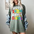 Happy 100th Day Of School 100 Days Of School Teacher Student Women's Comfort Colors T-Shirt Berry Happy 100th Day Of School 100 Days Of School Teacher Student Women's Comfort Colors T-Shirt Berry