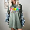 Happy Friyay Teacher School Friday Weekend Vibes Women's Comfort Colors T-Shirt Berry Happy Friyay Teacher School Friday Weekend Vibes Women's Comfort Colors T-Shirt Berry