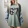 Haunted By 6 7 67 Six Seven Halloween Teacher Mom Women's Comfort Colors T-Shirt Berry