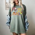 Haunted By 6-7 Teacher Halloween 67 Women's Comfort Colors T-Shirt Berry