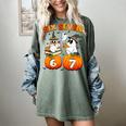 Haunted By 67 Boo Ghost Pumpkin Halloween Teacher Women's Comfort Colors T-Shirt Berry Haunted By 67 Boo Ghost Pumpkin Halloween Teacher Women's Comfort Colors T-Shirt Berry