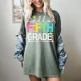 Hello Fifth Grade Teacher Student 5th Grade Back To School Women's Comfort Colors T-Shirt Berry Hello Fifth Grade Teacher Student 5th Grade Back To School Women's Comfort Colors T-Shirt Berry