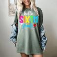 Hello Sixth Grade Cute Back To School 6th Grade Teacher Kids Women's Comfort Colors T-Shirt Berry