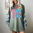 Hello TK Transitional Kindergarten Back To School Teacher Women's Comfort Colors T-Shirt Berry Hello TK Transitional Kindergarten Back To School Teacher Women's Comfort Colors T-Shirt Berry