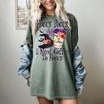 Hocus Pocus I Need Coffee To Focus Halloween Teacher Women's Comfort Colors T-Shirt Berry