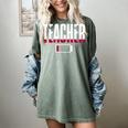 Humor Teacher Empty Battery Power Men Women Women's Comfort Colors T-Shirt Berry Humor Teacher Empty Battery Power Men Women Women's Comfort Colors T-Shirt Berry