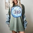 Ice Halloween Pun Costume Easy Lazy Team Group Teacher Women's Comfort Colors T-Shirt Berry