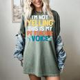 I'm Not Yelling This Is My PE Teacher Voice Women's Comfort Colors T-Shirt Berry I'm Not Yelling This Is My PE Teacher Voice Women's Comfort Colors T-Shirt Berry
