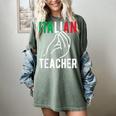 Italian Teacher Italy Italia Back To School First Day Women's Comfort Colors T-Shirt Berry Italian Teacher Italy Italia Back To School First Day Women's Comfort Colors T-Shirt Berry