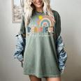 It's A Beautiful Day To Learn Cute Rainbow Boho Teacher Women's Comfort Colors T-Shirt Berry It's A Beautiful Day To Learn Cute Rainbow Boho Teacher Women's Comfort Colors T-Shirt Berry