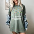 It's Fine I'm Fine Christmas Light Principal Teacher Xmas Men Women Women's Comfort Colors T-Shirt Berry