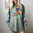 It's A Good-Day To Teach Tiny Humans Pre-K Cat Teacher Lover Women's Comfort Colors T-Shirt Berry