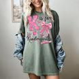 K Is For Kindergarten Teacher Coquette Bow Back To School Women's Comfort Colors T-Shirt Berry K Is For Kindergarten Teacher Coquette Bow Back To School Women's Comfort Colors T-Shirt Berry