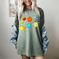 Kids Solar Systems Cute Planets Space Science Teacher School Women's Comfort Colors T-Shirt Berry