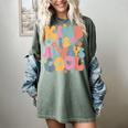 Kind Is Always Cool Groovy Teacher Be Kind Kindness Matters Women's Comfort Colors T-Shirt Berry