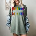 Be Kind Pride Sign Language Rainbow Teachers Interpreter ASL Women's Comfort Colors T-Shirt Berry