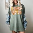 Kindergarten Teacher Fall Pumpkin Autumn Cute Women's Comfort Colors T-Shirt Berry Kindergarten Teacher Fall Pumpkin Autumn Cute Women's Comfort Colors T-Shirt Berry