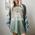 Kindergarten Teacher Tiny Humans Pre-School Teacher Women's Comfort Colors T-Shirt Berry Kindergarten Teacher Tiny Humans Pre-School Teacher Women's Comfort Colors T-Shirt Berry