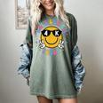 Lets Learn Today Shirt Smile Face 4K Teacher Back To School Women's Comfort Colors T-Shirt Berry