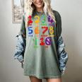 Learning Math Numbers Counting Back To School Teacher For Men Women Girls Kids Women's Comfort Colors T-Shirt Berry