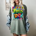 Let The Games Begin Fourth Grade Field Day 2025 Teacher Kid Women's Comfort Colors T-Shirt Berry Let The Games Begin Fourth Grade Field Day 2025 Teacher Kid Women's Comfort Colors T-Shirt Berry